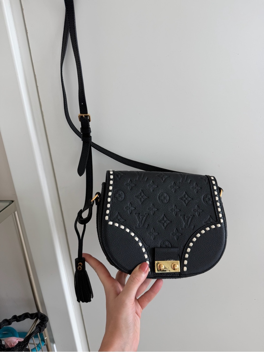 Louis Vuitton Black Empreinte Junot Crossbody